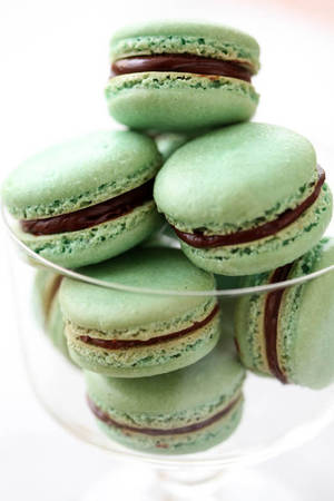 Fat Tuesday Porn - Mint Macarons by Zoe Bakes. PERFECT FOR SAINT PATTY'S DAY Y'ALL.