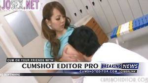 busty japanese fucked 2 - Gym teacher fucked Busty Japanese girl in the locker room