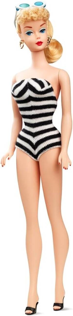 black barbie hardcore - Amazon.com: Barbie Teenage Fashion Model Collection Black and White Bathing  Suit Barbie Doll : Toys & Games