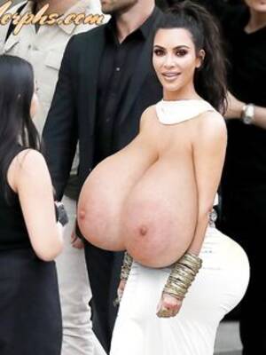 kim kardashian huge boob sex - Kim Kardashian breast expansion morphs Nude Fake Photos - MrDeepFakes