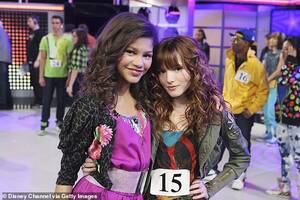 Bella Thorne And Zendaya Porn - Bella Thorne claims she was 'pitted against' Zendaya when they starred on  Shake It Up | Daily Mail Online