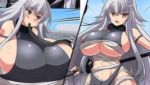 huge breast inflation hentai - Shino Vs Md Cow Scientist - Boobs Expansion Hentai Comic Porn Video