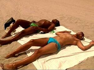 adult naturist beach videos - No fence leaves nude beachgoers exposed