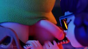 3d Animated Blowjob Rule 34 - Velma animation - BlenderKnight