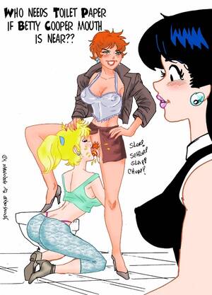 Betty Veronica Sex Porn - Betty Cooper, toilet mouth by biesiuss