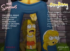 gang bang porn simpsons - The Simpsons - Gangbang Porn Comic - Page 001