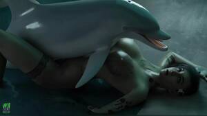 Dolphin Fucks Woman Porn Gifs - Dolphin fucks Judy in Night City [FULL][BeastlyJoe]