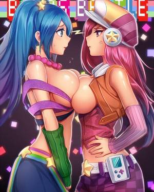 Jinx Lol Lesbian - Sona Buvelle and Miss Fortune~League of Legends