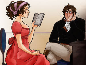 Hahaha Porn - 'Being in proper company, watching Elizabeth read is Darcy's Regency era  porn.'