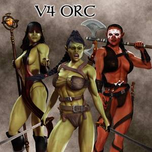 Lord Of The Rings Orc Porn - V4 Orc 3D Models 3D Figure Assets greyson5
