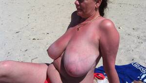 big saggy boobs at the beach - Mature big saggy boobs on the beach (36 photos) - sex eporner pics