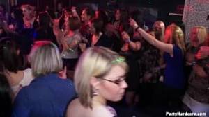 blonde black interracial sex party - Enjoying interracial sex at this nightclub
