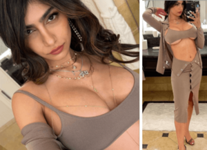 Khalifa Mia Bath Porn - Mia Khalifa is breaking the internet with raunchy bathroom selfies, quashed  death hoax - IBTimes India