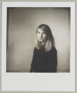 Black Polaroid Porn - Portrait of designer Diana Dovgialo. Shot with Polaroid Supercolor 365 and  impossible B&W 600 film