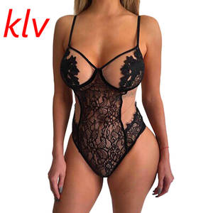 Hot Thong Lingerie - KLV Erotic Lingerie for Women Sexy Underwear Porn Babydoll Dress Hot Lace  Perspective Triangle Sexy Lingerie
