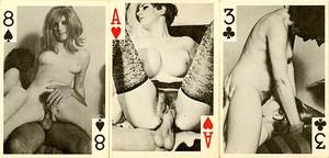1950s Porn Playing Card - Playing Cards Deck 522