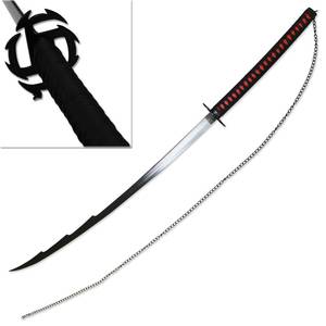 Bleach Zangetsu Porn - Ultimate Tensa Zangetsu Ichigo Bankai Huge Bleach Anime Sword - 55 Inches