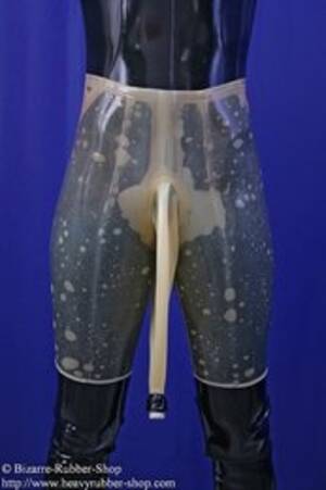 latex enema pants - Piss- and enema pants - Bizarre-Rubber-Shop (Latex, Rubber, Gasmasks,