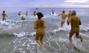 french beach sex voyeur - Outraged villagers protest over open-air sex at naturist beach | Naturism |  The Guardian