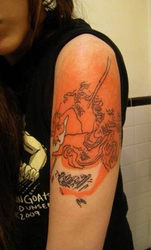 Barcode Slave Tattoo Porn - Catcher in the Rye tattoo!