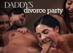 Divorce Party Porn - Theodora Day, Laney Grey & Mina Luxx Daddy's Divorce Party - MissaX