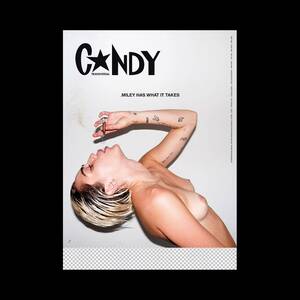 Miley Cyrus Celebrity Porn Tabloid - Terry Richardson Shot Miley Cyrus for CANDY Magazine and It's As NSFW As  You're Imagining