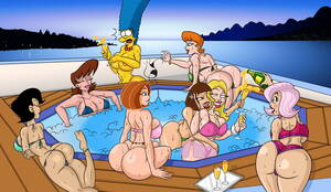 drunk sex orgy cartoons - Toon Party XXX - Toon Party Fan Blog