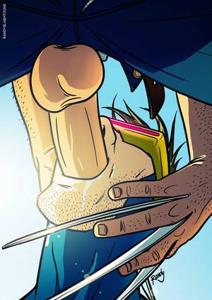 Big Dick Gay Cartoon Porn - Wolverine x Cyclops Â· WolverineGay Art