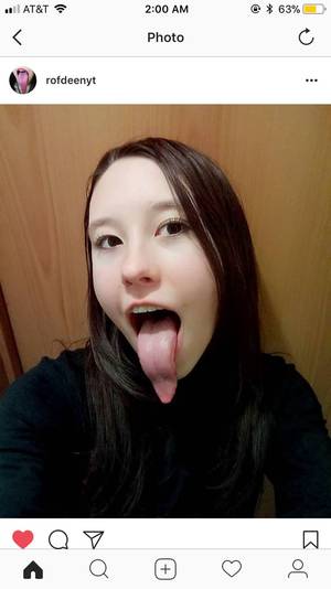 Long Tongue Kissing Porn - Find this Pin and more on Long Tongue by crimehatergriff.