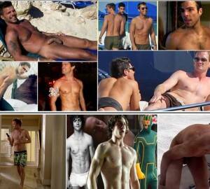 huge celebrity cock - Male Celebs Bare it All On New Cock-filled Site |