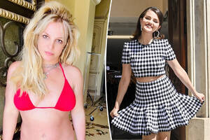 Britney Spears Selena Gomez Porn - Britney Spears: My IG post was not directed at Selena Gomez