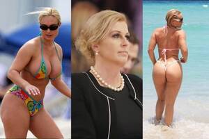 Croatian Porn Stars - Croatia President Kolinda Grabar-KitaroviÄ‡ Mistaken For A Porn Star And  Glamour Model