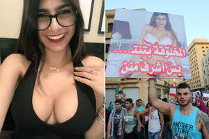 Controversial Arab Female Porn Star Khalifa - ISIS threatened to kill porn star Mia Khalifa for having sex in hijab