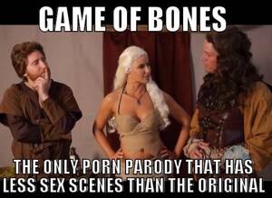 Bones Porn Caption - Game of Thrones : Parodie porno