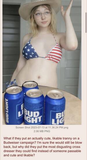 can girls become shemales - Having trans girls on Bud Lite is fine if they're cute and redneck-y :  r/ParlerWatch