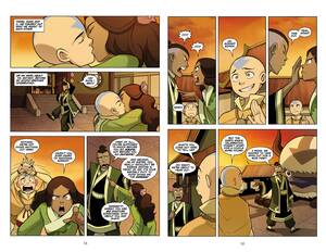 Aang And Katara Having Sex - Sokka's reaction from the comics to seeing Katara and Aang's kiss in the  finale is so perfect! : r/TheLastAirbender