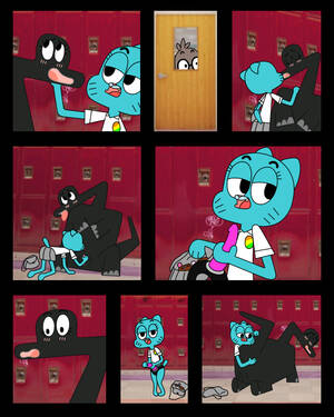 Amazing World Of Gumball Miss Simian Porn - Rule 34 - bpq00x cartoon network comic first porn of character molly  collins nicole watterson nigel brown straight hair tagme the amazing world  of gumball | 921624