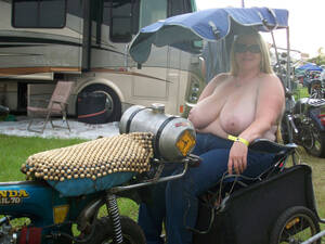 fat biker xxx - bbw chubby fat plumper blonde boobs biker rally | MOTHERLESS.COM â„¢