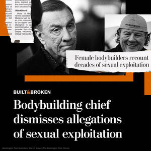 According To Jim Porn Captions - Bodybuilding chief dismisses allegations of sexual exploitation - The  Washington Post