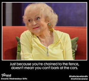 Betty White Porn Captions - Love advice from Elka for your Friday night!