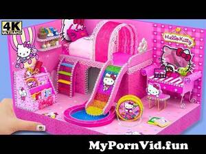 Hello Kitty House Porn - How To Make Hello Kitty House With Rainbow Slide Pool From Cardboard â¤ï¸ DIY  Miniature House #5 from kyti Watch Video - MyPornVid.fun