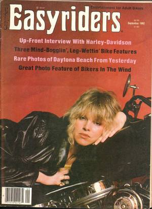 Easyriders Magazine 70s Porn - 1982 September Easyriders Motorcycle Magazine Back-Issue