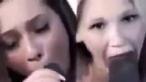 girl eating huge cock - White girl eats huge black cock - Porn300.com