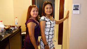 amateur asian threesome interracial - Amateur Asian Threesome With 2 Big Asses! â€“ Asian Sex Diary | My Thai Doll