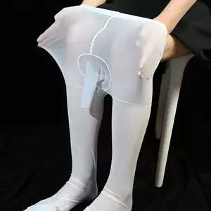 Man In Pantyhose - Men Pantyhose Ultra-Thin Tights Underwear See-Through Transparent Stockings  Sexy Bodystocking Hosiery Gay Porn Socks - AliExpress