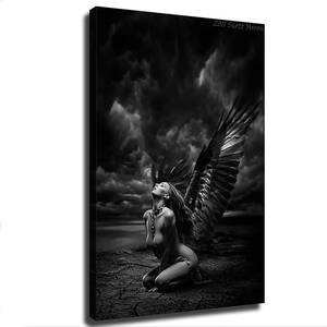 hentai angel art - Amazon.com: Black and White Body Art of The Chained Angel Porn Nude Poster  - Pussy Naked Truth Sex Adult Porn Anime Boobsgirl Uncensored Penis Bear  Girl Poster Vagina Real Life Boobs Hentai -