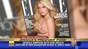 Jessica Simpson Sex Tape - Jessica Simpson's nude pregnant pose | CNN