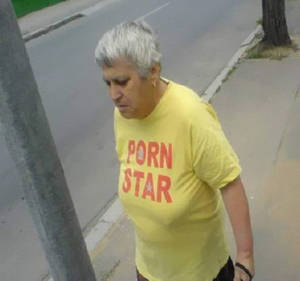 Funny Old Lady Porn - Old People Wearing Funny T-shirts