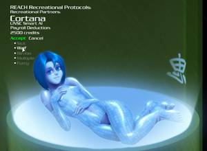 Cortana Pussy - e621 blue_body blue_eyes blue_hair breasts cortana female hair  halo_(series) hologram humanoid markings nipples