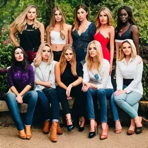 Mistress Lesbian Porn - AI Art Generator: Mistress lesbian harem